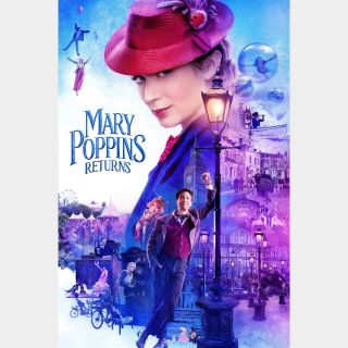Mary Poppins Returns / USA / 4K / iTunes / Ports through MA
