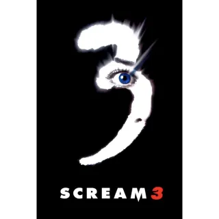 Scream 3 / USA / 4K iTunes or UHD VUDU / Does not port