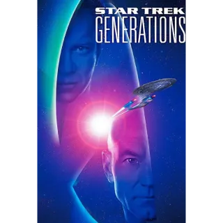 Star Trek: Generations / USA / 4K iTunes or UHD VUDU / Does not port