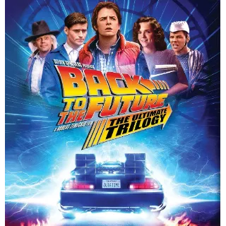 Back to the Future Trilogy / USA / 4K / MA / Single Code / Ports