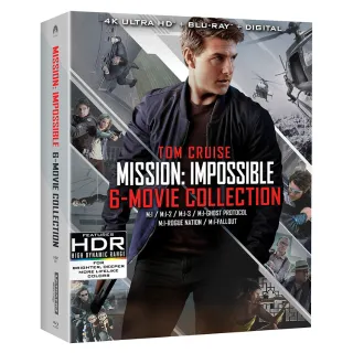 Mission: Impossible (6 Movie Collection) / USA / 4K iTunes / Does not port