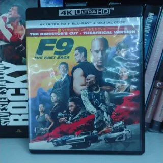 F9: The Fast Saga 4k Digital Code