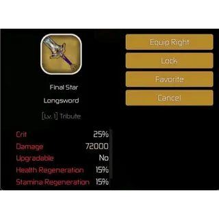 SWORDBURST 2 / Sb2 x2 FINAL STAR