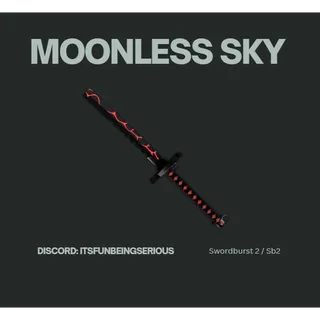 Swordburst 2 / sb2 Moonless Katana