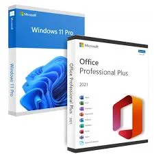 Microsoft Windows 11 Pro + Office 2021 Pro Plus - Digital License Key 🔑💻📊