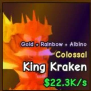 Colossal King Kraken (RAINBOW MUTATION) - CATCH AND TAME