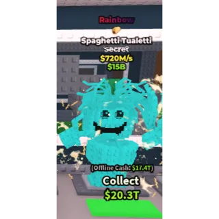 Rainbow Spaghetti Tualetti 720m/s