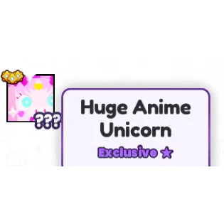 Huge Anime Unicorn