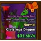NEON Christmas Dragon - Catch And Tame