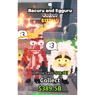 Bacuru And Egguru - STEAL A BRAINROT