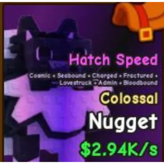 Colossal Nugget - Catch And Tame