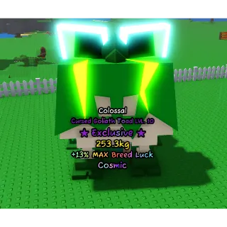 Colossal Cursed Goliath Toad - Catch And pet