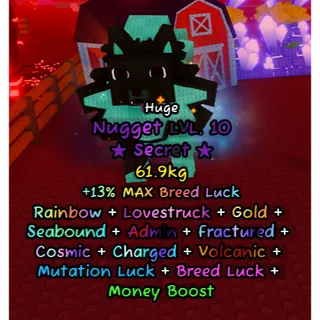 Rainbow Huge Nugget - Catch And Tame