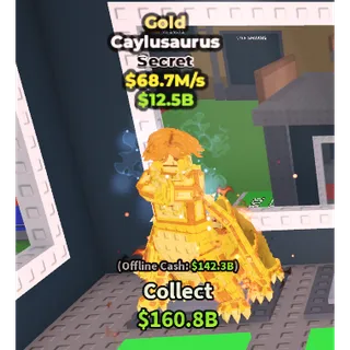 Gold Caylusaurus