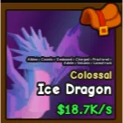 Colossal Ice Dragon- Catch and tame