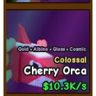Colossal Cherry Orca ( GLASS MUTATION )