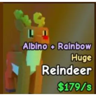 HUGE Reindeer RAINBOW -  CATCH AND TAME 