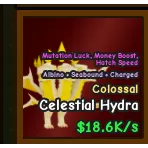 Colossal Celestial Hydra - Catch And Tame