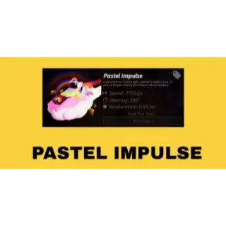 Pastel Impulse boat - FISCH