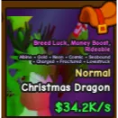 NEON Christmas Dragon - Catch And Tame