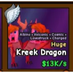 Huge Kreek Dragon - Catch And Tame