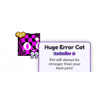Huge Error Cat