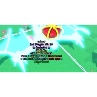 Colossal Ice Dragon (NEON MUTATION) - CATCH AND TAME