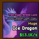 Huge Ice Dragon - Catch And tame