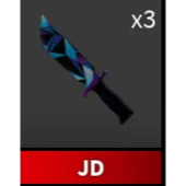MM2: 3X JD KNIFE