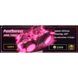 Pantheress Boat - Fisch