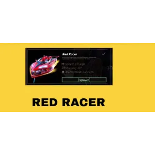 RED RACER - FISCH