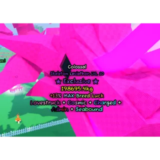 Colossal Skeleton Leviathan - Catch And Tame