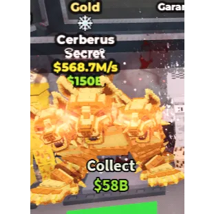 Gold cerberus - Steal a Brainrot