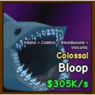 Colossal Bloop (ALBINO) - Catch And Tame