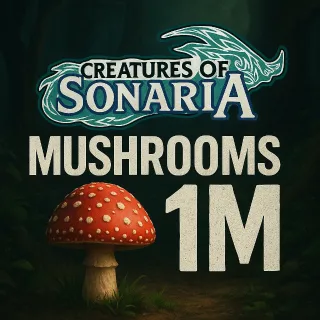 Creatures Of Sonaria 1M Mushrooms