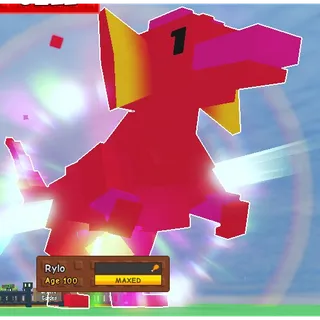 NIGHTMARE RAINBOW HATCHED DILOPHOSAURUS [61.24KG] [HUGE] 💚