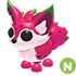 Neon Dragonfruit fox - Adopt me