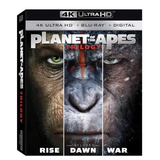 Planet of the Apes Collection 1-3 iTunes 4K UHD Ports