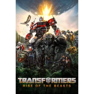 Transformers: Rise of the Beasts Vudu 4K UHD or iTunes 4K UHD