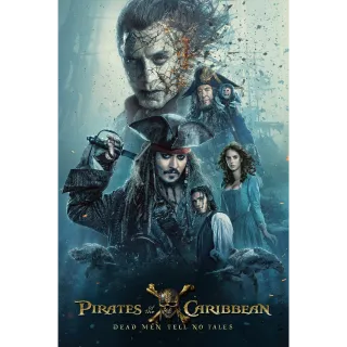 Pirates of the Caribbean: Dead Men Tell No Tales Movies Anywhere 4K UHD