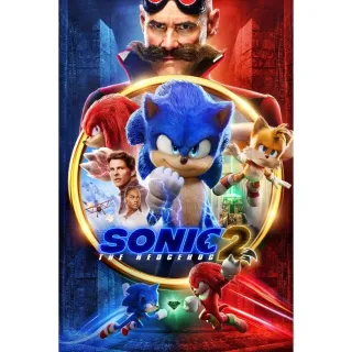 Sonic the Hedgehog 2 Vudu 4K UHD