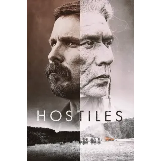 Hostiles Vudu HD or iTunes 4K UHD