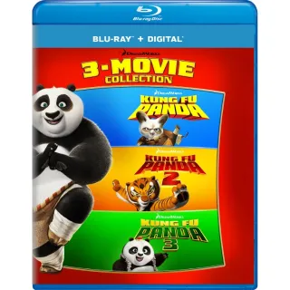 Kung Fu Panda Collection 1-3 Movies Anywhere HD