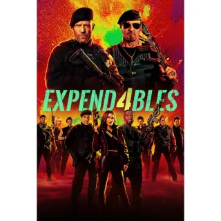 Expend4bles Vudu 4K UHD or iTunes 4K UHD