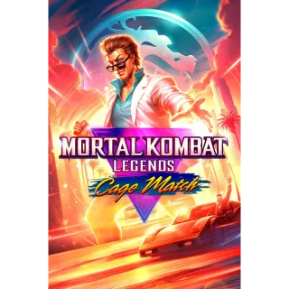 Mortal Kombat Legends: Cage Match Movies Anywhere HD