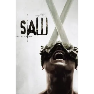 Saw X Vudu 4K UHD or iTunes 4K UHD