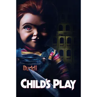 Child's Play 2019 Vudu HD or iTunes HD