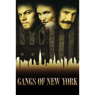 Gangs of New York Vudu HD or iTunes HD