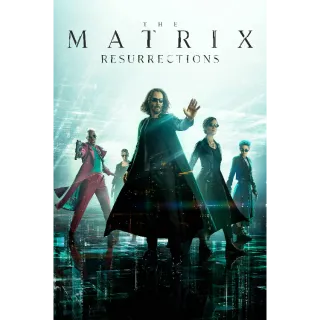 The Matrix Resurrections Movies Anywhere 4K UHD