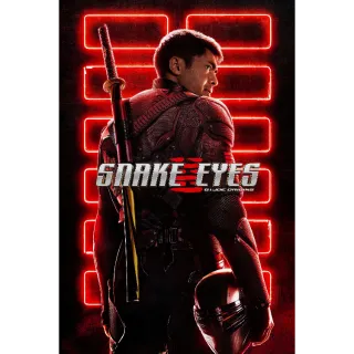 Snake Eyes: G.I. Joe Origins Vudu 4K UHD